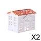 thumbnail image 1 of 2xcasa Pequeña Villa Modelo DIY Construcción Accesorios de Escena de Arena , , 2 piezas, 1 of 7