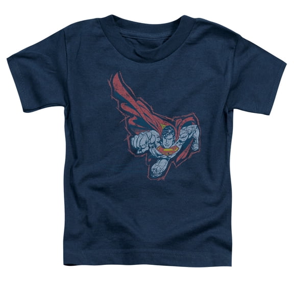 Superman - Scribble & Soar - Toddler Short Sleeve Shirt - 2T