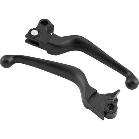 Bikers Choice 482857 Big Twin W/ Cable Clutch Black Lever Set for Harley Davidson 96-16