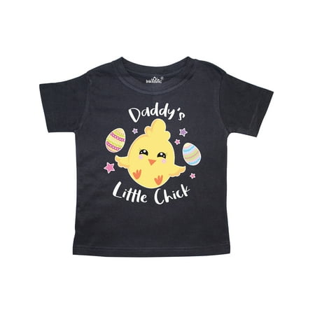 

Inktastic Happy Easter Daddy s Little Chick Gift Toddler Toddler Girl T-Shirt