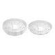 thumbnail image 2 of Paquete de 5 macetas redondas de plástico transparente para uso en interiores y exteriores. 10 pulgadas, 2 of 5