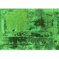 thumbnail image 1 of Ahgly Company Indoor Rectangle Oriental Green Industrial Area Rugs, 2' x 4', 1 of 4