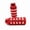 Red, variant on CEORPER Mountain Bikes Footpegs Accessory Bicycles Foot Pegs Metal Cycling Stunt Pegs