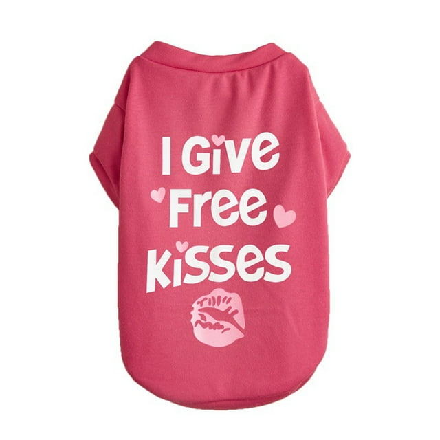 Pet Clothes Spring Summer Pet Breathable Comfortable Clothes Cute Printed Pet Clothes for Cats and Dogs