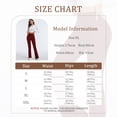thumbnail image 7 of CoKate Women's Fleece Lined Flare Leggings with Pockets High Waisted Thermal Bootcut Yoga Pants for Winter, 7 of 7