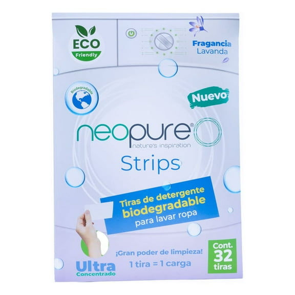 Detergente en tiras para ropa Neopure Strips Detergente sólido