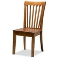 thumbnail image 3 of Baxton Studio Erion Modern and Contemporary Walnut Brown Finished Wood 7-Piece Dining Set, 3 of 7