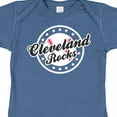 thumbnail image 4 of Inktastic Cleveland Rocks with Baseball in Circle and Stars Inversed Boys or Girls Baby Bodysuit, 4 of 5