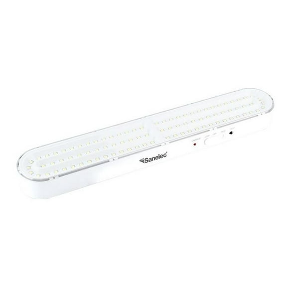 Lampara Recargable De Emergencia 90 Leds Sanelec 127v 2204 blanco