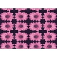 thumbnail image 1 of Ahgly Company Indoor Rectangle Patterned Deep Mauve Purple Area Rugs, 7' x 10', 1 of 6