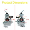 thumbnail image 2 of Genrics Brand New Carburetor For Suzuki 1985 1986 1987 Quadrunner 250 LT250EF Carb, 2 of 5