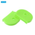 thumbnail image 3 of Uxcell Key Cap Cover Semicircle Key Identifier Tags for Identifying Keys Coding, Bright Green 20 Pack, 3 of 6