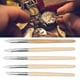 thumbnail image 5 of Juego de bolígrafos con cepillo para rascar cepillo para polvo con esfera de reloj de silicona elástico 5 uds suave para reparación de relojes, 5 of 8