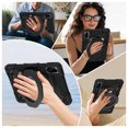 thumbnail image 5 of FJLBDE Case for Xiaomi Redmi Pad 2 2025 11 inch with 360 Kickstand, Shoulder Strap Carrying Protective Cover, Black, 5 of 6