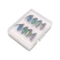 thumbnail image 1 of 8x Señuelos de pesca con mosca Shamjiam con caja de almacenamiento, 1 of 8