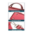 thumbnail image 3 of Bolsa Bandolera Mujer Moda Cartera Crossbody Tote Hombro Rojo, 3 of 5