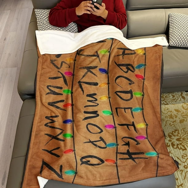 40x50 Blanket Comfort Warmth Soft Plush Throw for Couch Christmas