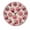 FFclock081, variant on ZXCXRQFa Silent Clocks Cute Red Ladybug Pattern Wall Clock Battery Operated Non Ticking Silent Analog Rustic Farmhouse Round Clock Wood Decor for Home Kitchen Living Room Bathroom