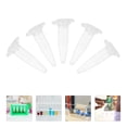 thumbnail image 4 of SHISUYAN 1000pcs Centrifuge Tubes Clear Plastic Test Tube Mini Vials Small Tubes With Caps 0.5ml, 4 of 8