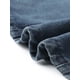 thumbnail image 5 of Falda de mezclilla para mujer, tirantes ajustables, mini tirantes, falda de mezclilla lavada, XL, azul vintage, 5 of 6