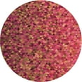 thumbnail image 1 of Ahgly Company Indoor Square Patterned Crimson Red Area Rugs, 3' Square, 1 of 6