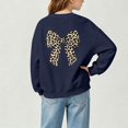thumbnail image 6 of Shadoumai Girls Oversized Crewneck Sweatshirt Kids Pullover Sweater Cute Sweatshirts for Girls Lined Sweatshirt, 6 of 9