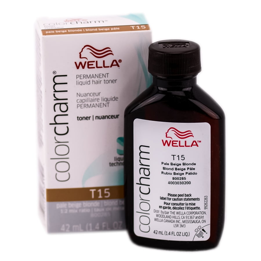 Wella - Wella Color Charm - Liquid Creme Haircolor - Color : T- 15 ...
