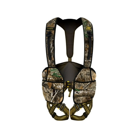 Hunter Safety System Hybrid Safety Harness w/Elimishield, 2/3x, Elimishield 250-300#, Realtree-Edge