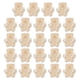 thumbnail image 1 of UPOUART 24Pcs Mini Hair Barrettes White ABS Hair Decorations for Girls Prom Events, 1 of 8