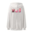thumbnail image 4 of And Winter Fashion Ice Printed Women's Hooded Sweatshirt Without Pockets Hoodie for Women Long Hoodie Dresses for Women Sweatshirt Plain Womens Womens Long Hoodies Hoodie with Zip Zipper Hoodies Women, 4 of 4
