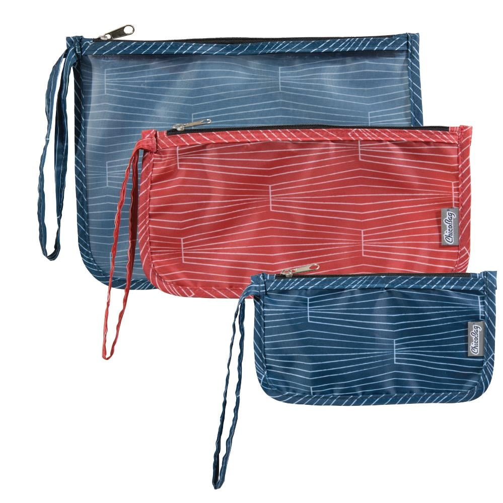 Travel Zip Cobalt ChicoBag Set of 3 Bag