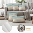 thumbnail image 6 of Vintage Cloudy Sky Outdoor Waterproof Pillow Covers, Retro Rustic Clouds Scenery Decorative Square Throw Pillowcase Sofa Cushion Sham for Patio/Couch/Chair, 18"x18" 2 Pack, 6 of 8