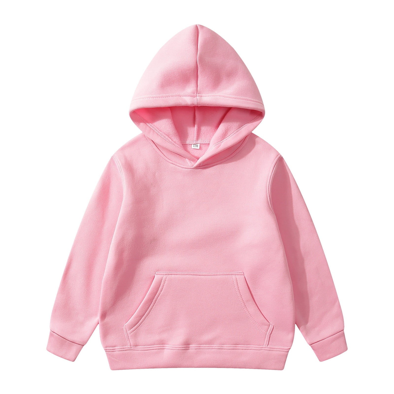GDREDA Oversized Hoodies for Teen Girls Long Sleeve Solid Color