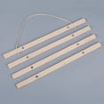 thumbnail image 2 of Colgador magnético para marco de póster, colgador de marcos magnéticos de madera para obras de arte en lienzo, impresión artística, mapa de papel, foto familiar para niños, 61cm, 2 of 5