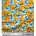 thumbnail image 1 of Soimoi Rayon Fabric Hummingbird & Floral Fabric Prints By Yard 56 Inch Wide, 1 of 3