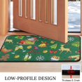 thumbnail image 3 of Christmas Doormat 17x30 Inch Red and White Plaid, Non-Slip Welcome Mat for Front Door - Outdoor Indoor Holiday Decor, Washable Entryway Rug for Porch and Entryway, 3 of 7