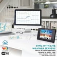 thumbnail image 3 of Logia 5-in-1 Wifi Weather Station with LED Display and Solar, 5-Function Indoor/Outdoor, 3 of 8