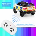 thumbnail image 4 of Costway Kids 12V Electric Ride On Car with Remote Control  White, 4 of 9