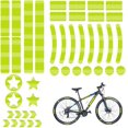 thumbnail image 1 of Bicycle Reflectors, Bicycle Stickers Reflective Stickers, 42 Pieces Bicycle Stickers Reflective Tape, Reflective Sticker Clothes, For Kids Scooters Bicycles Helmet Strollers, 1 of 5