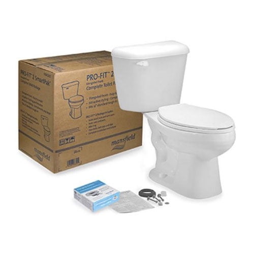 MANSFIELD PLUMBING PRODUCTS 4135CTK ProFit2 White Toilet Kit