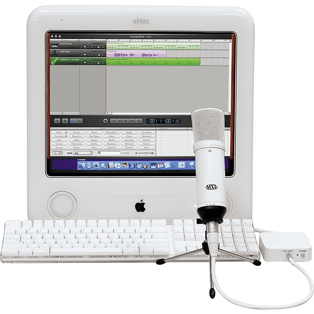 MXL D.R.K. - MAC Desktop Recording Kit White MAC