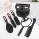 thumbnail image 2 of Juego de 5 peines para el cabello Juego de cepillos de corte de cabello de salón profesional Juegos de herramientas de peinado para peluquería de saló Baoblaze cepillo de pelo del salón de las mujeres, 2 of 8