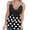 Black, variant on Aayomet Gym Tops For Women Womens V Neck Tank Tops Sleeveless Henley Shirts Button Up Ribbed Long Tunic Tees,Blue S