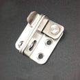 thumbnail image 4 of Hasp Door Padlock Small Anti-Theft Latch,Stainless Steel Padlock Toggle Latch Security Door Locks,Open Right, 4 of 5
