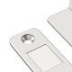 thumbnail image 5 of Tapón de puerta magnético sin perforaciones en forma de L con ventosa invisible plateado Hugtrwg Para estrenar, 5 of 6