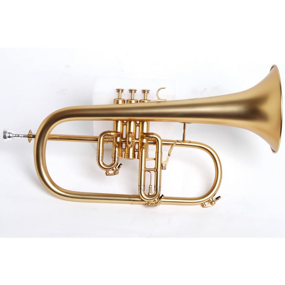 Selmer Paris 1904P Concept Gold Matte Bb Flugelhorn Matte Gold
