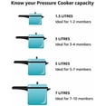 thumbnail image 3 of Pressure Cooker, 6.5 L, Silver, 3 of 5