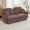 Rose Dust, variant on Mintazer Chenille Cloud Loveseat Sofa with 2 Round Pillows, Easy Assembly Ergonomic Design Sofa Couch for Living Room, Bedroom, Cream