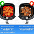 thumbnail image 4 of Reusable Silicone Air Fryer Liners 3 Pack, Easy Clean Air Fryer Accessories, Non Stick, AirFryer Accessory, 4 of 5