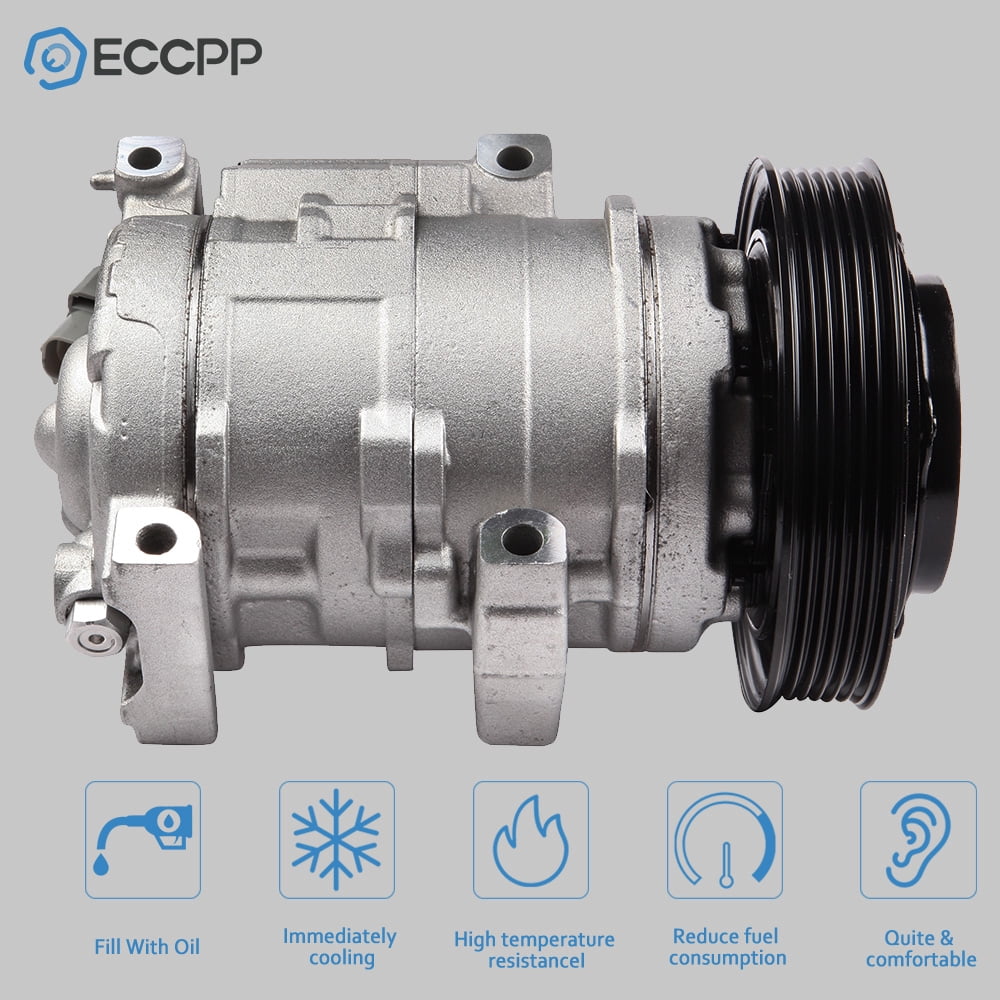ECCPP AC Compressor Fit for 2009-2015 for H-onda Odyssey Pilot 2010-2013 for A-cura MDX ZDX 3.7L CO 10840C